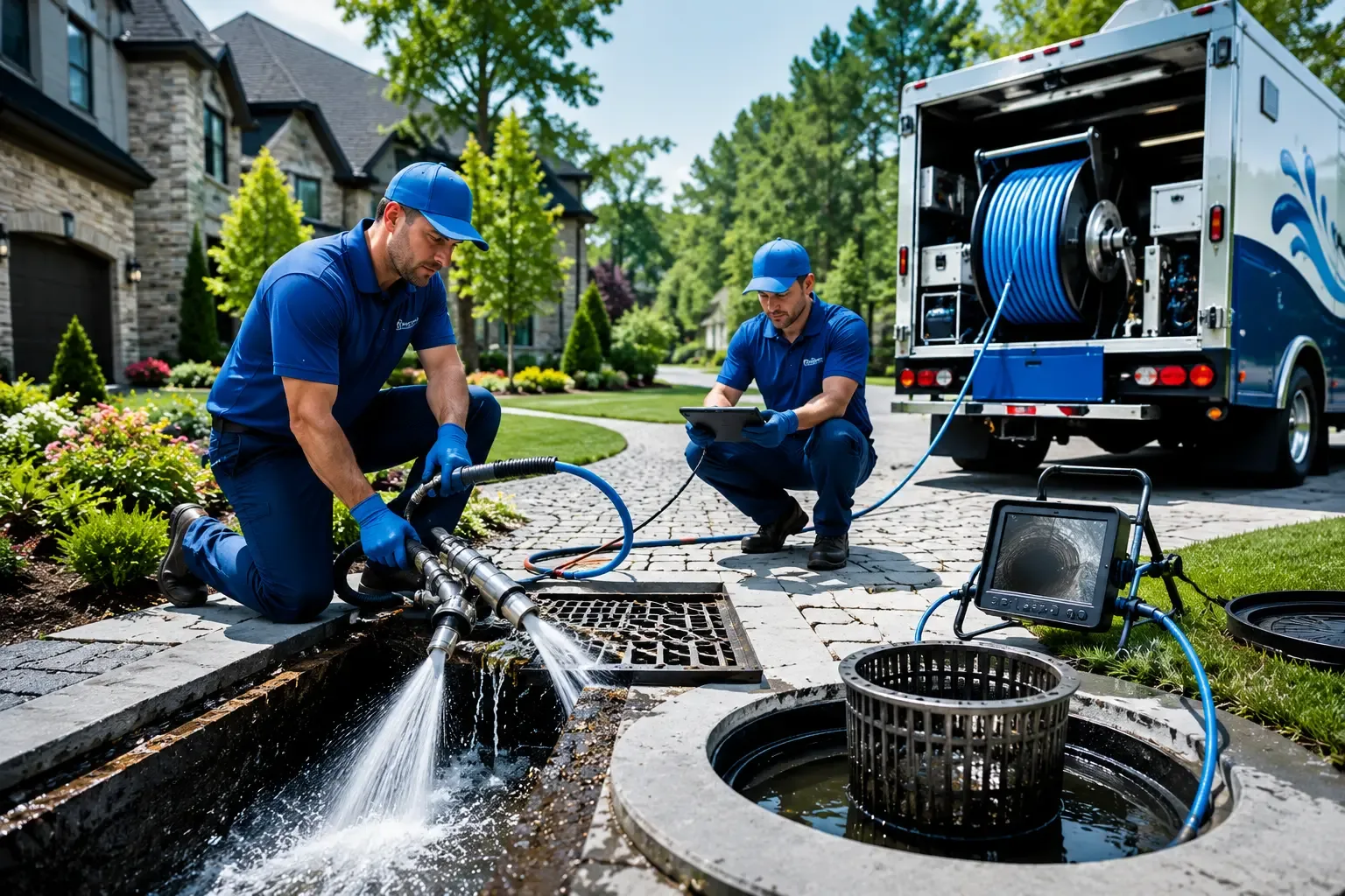 Local outdoor drain cleaning professionals in Brookfield, CT