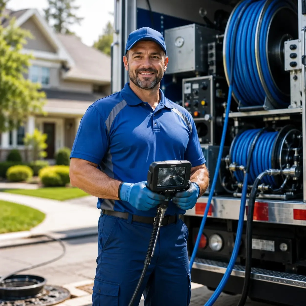 Local outdoor drain cleaning specialists in Brookfield, CT